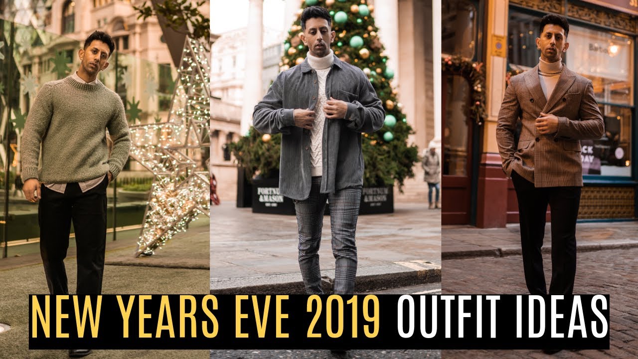 3 New Years Eve Outfits 2019 | Zara Outfits | Mens Fashion