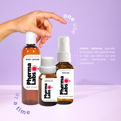 ALL NIGHT PhermaLabs Pheromone Infused Essentials Bundle Plus [Attract Men]