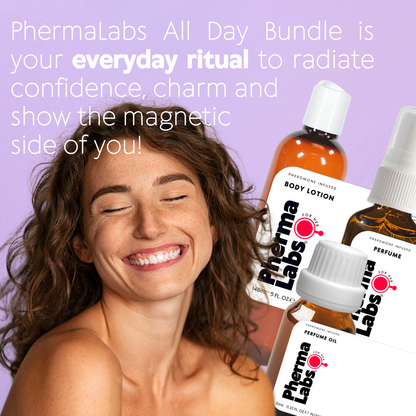 ALL DAY Pheromone Perfume Essentials Bundle for Her [Attract Men]