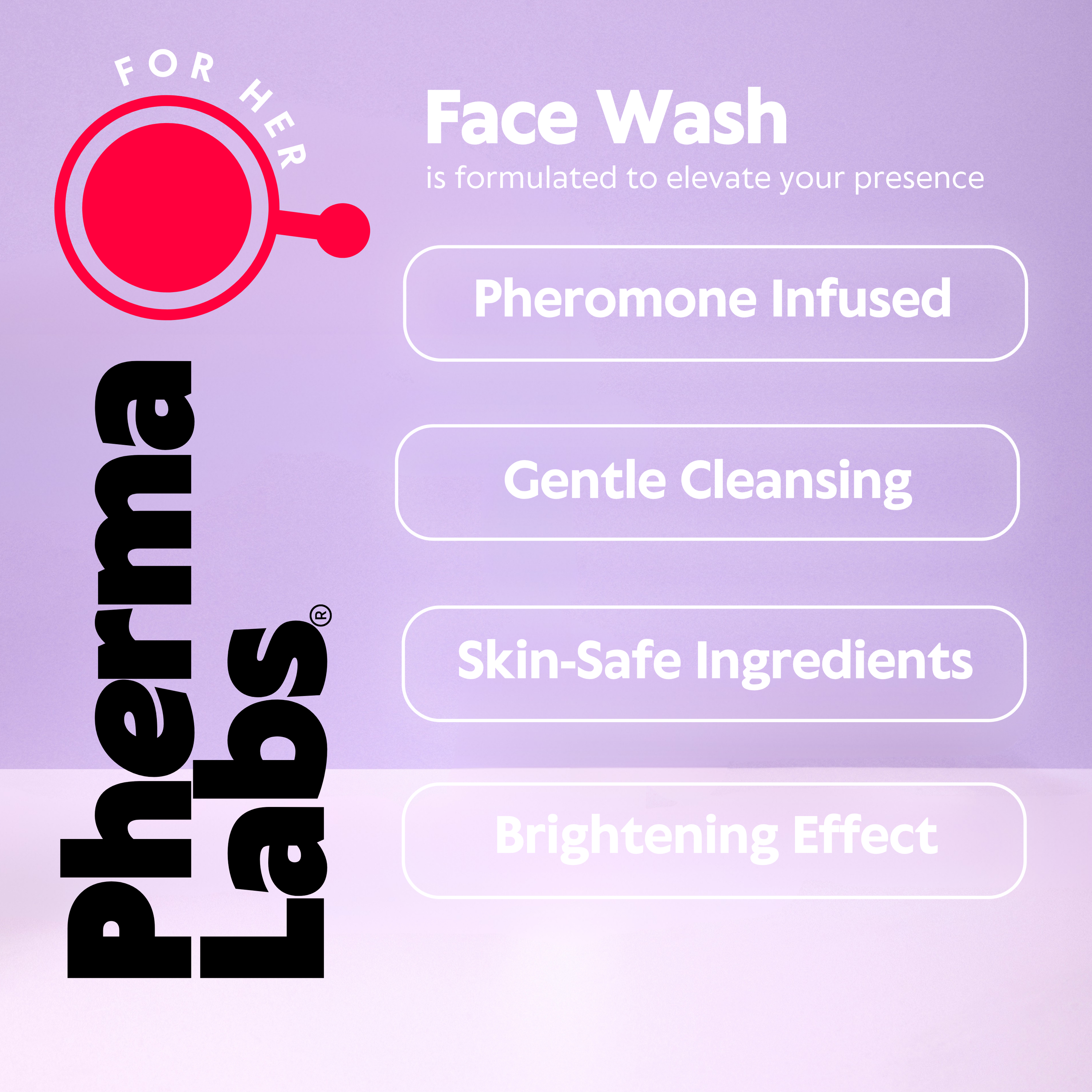 Face Wash For Women With Pheromones To Attract Men | Vegan Face Cleanser