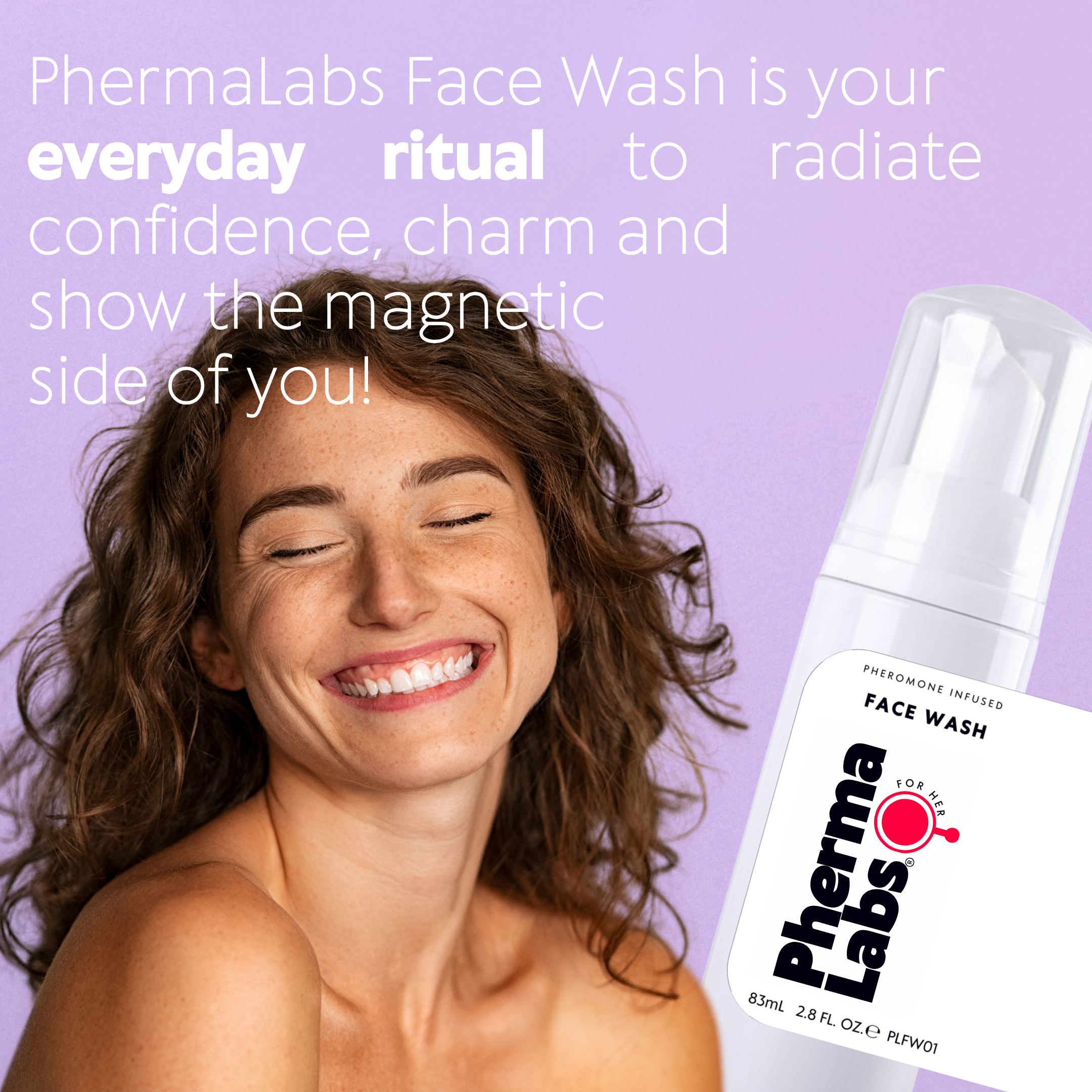 Face Wash For Women With Pheromones To Attract Men | Vegan Face Cleanser