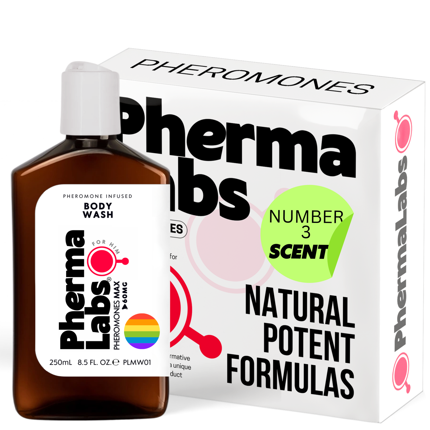MAX Gay Body Wash [Attract Men]