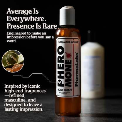 PHERO MONE Body Wash for Men – Pheromone Infused | 8.5 fl oz