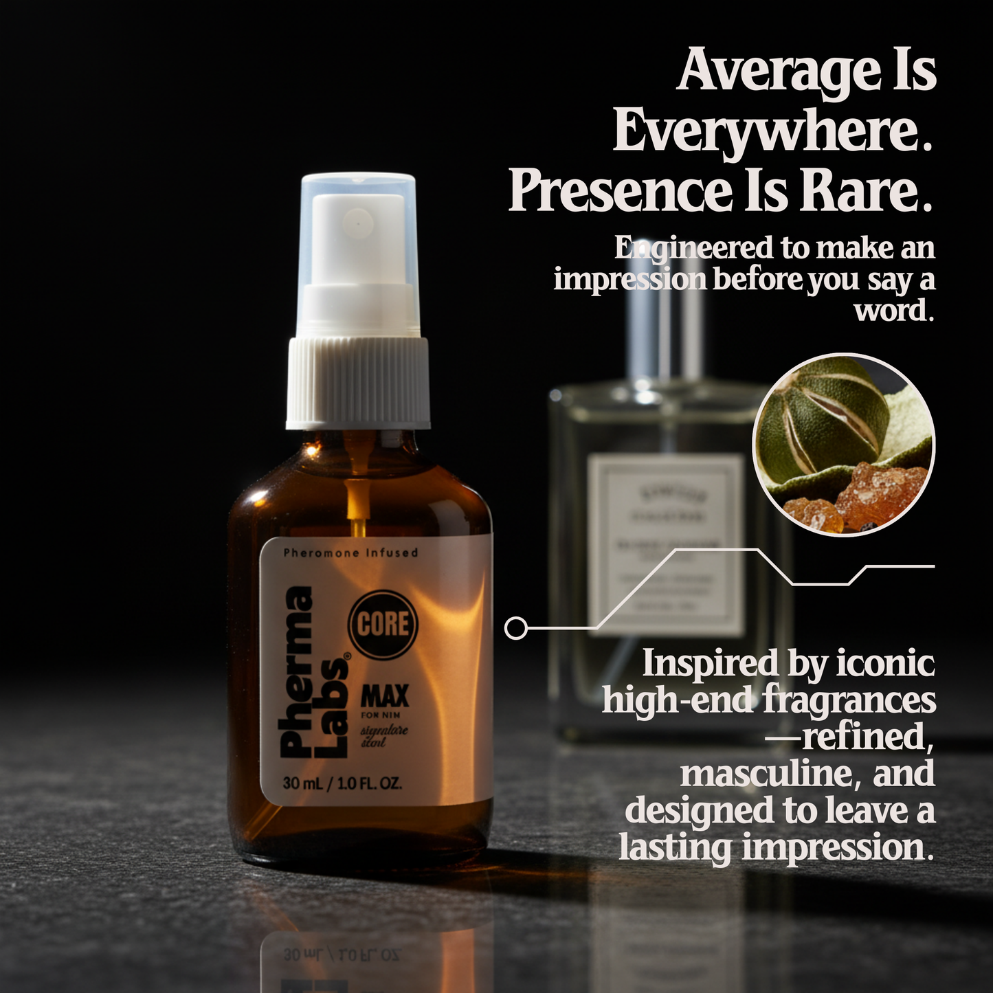 MAX CORE Pheromone Infused Cologne 1.0 FL OZ