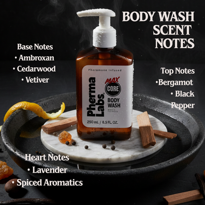MAX CORE™ Pheromone-Infused Body Wash
