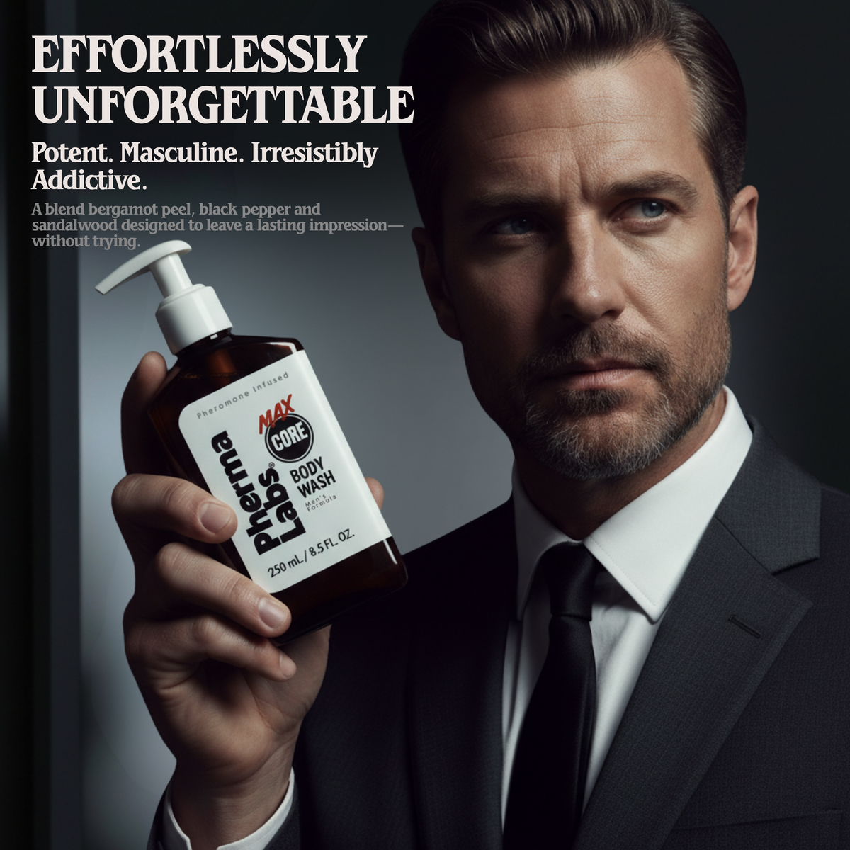 MAX CORE Pheromone Infused Body Wash | 8.5 fl oz