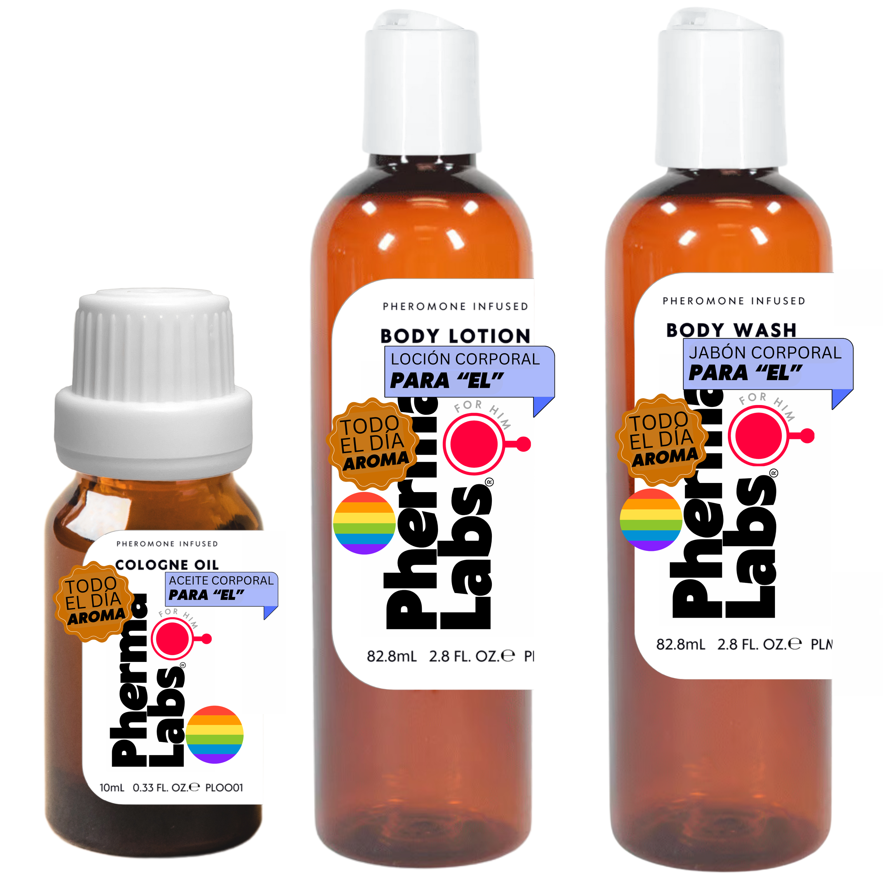 Gay Mini Kit de Viaje Todo El Día [Atraer Hombres]