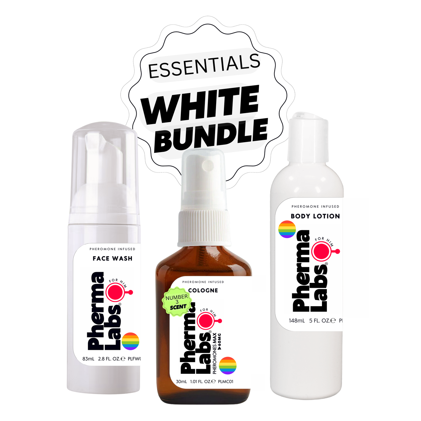 Gay Essentials White Bundle [Attract Men]