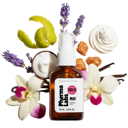 MAX GOLD™ – Pheromone-Infused Perfume for Women | 1 oz