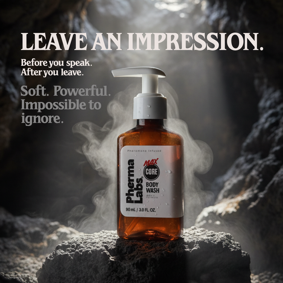 MAX CORE Pheromone Infused Pocket Body Wash | 3 fl oz