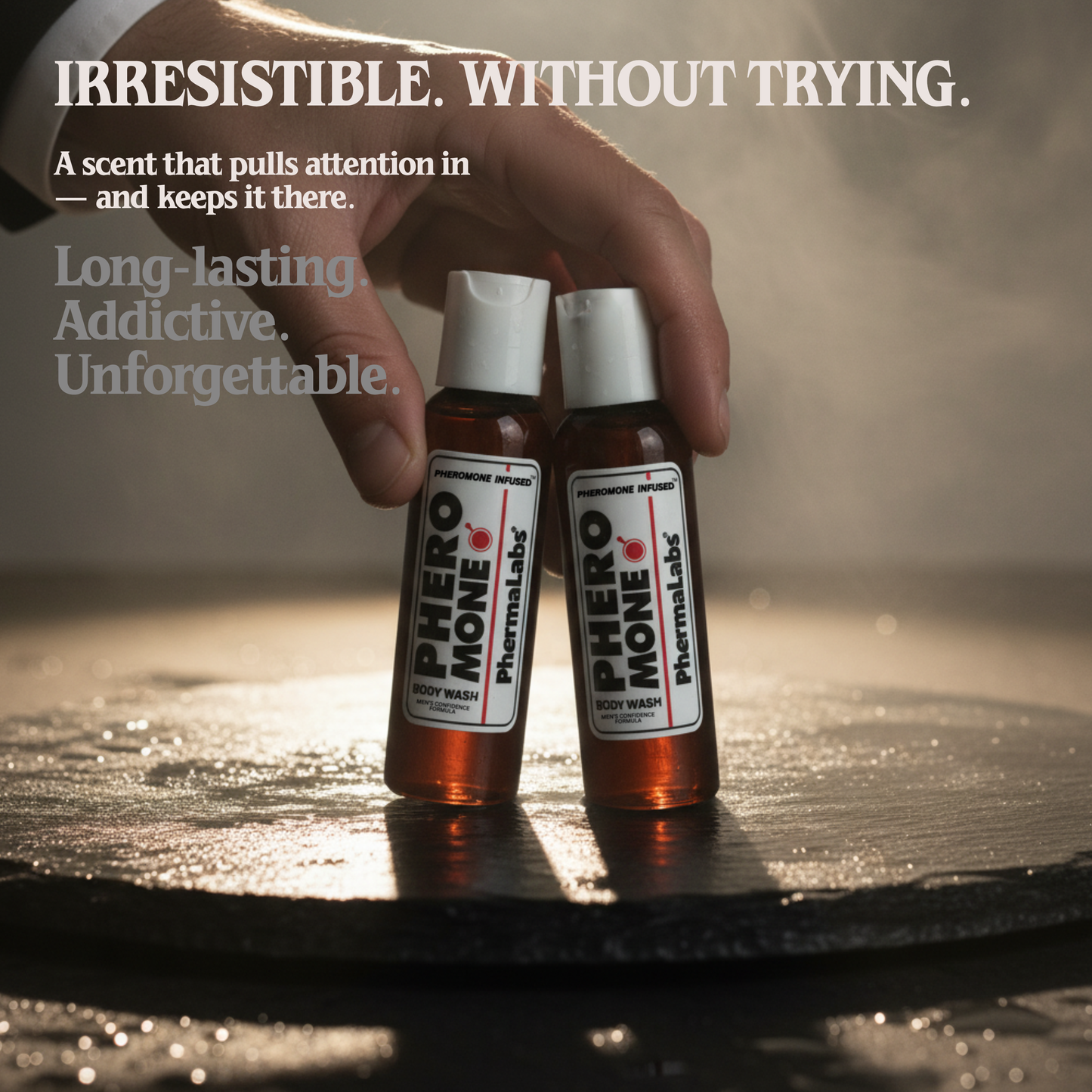 PHERO MONE Mini 2-Pack | Pheromone Body Wash | Travel Size