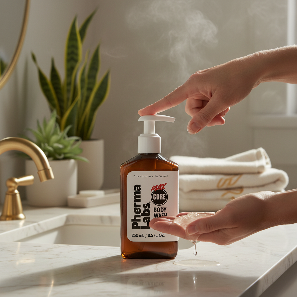 MAX CORE Pheromone Infused Body Wash | 8.5 fl oz