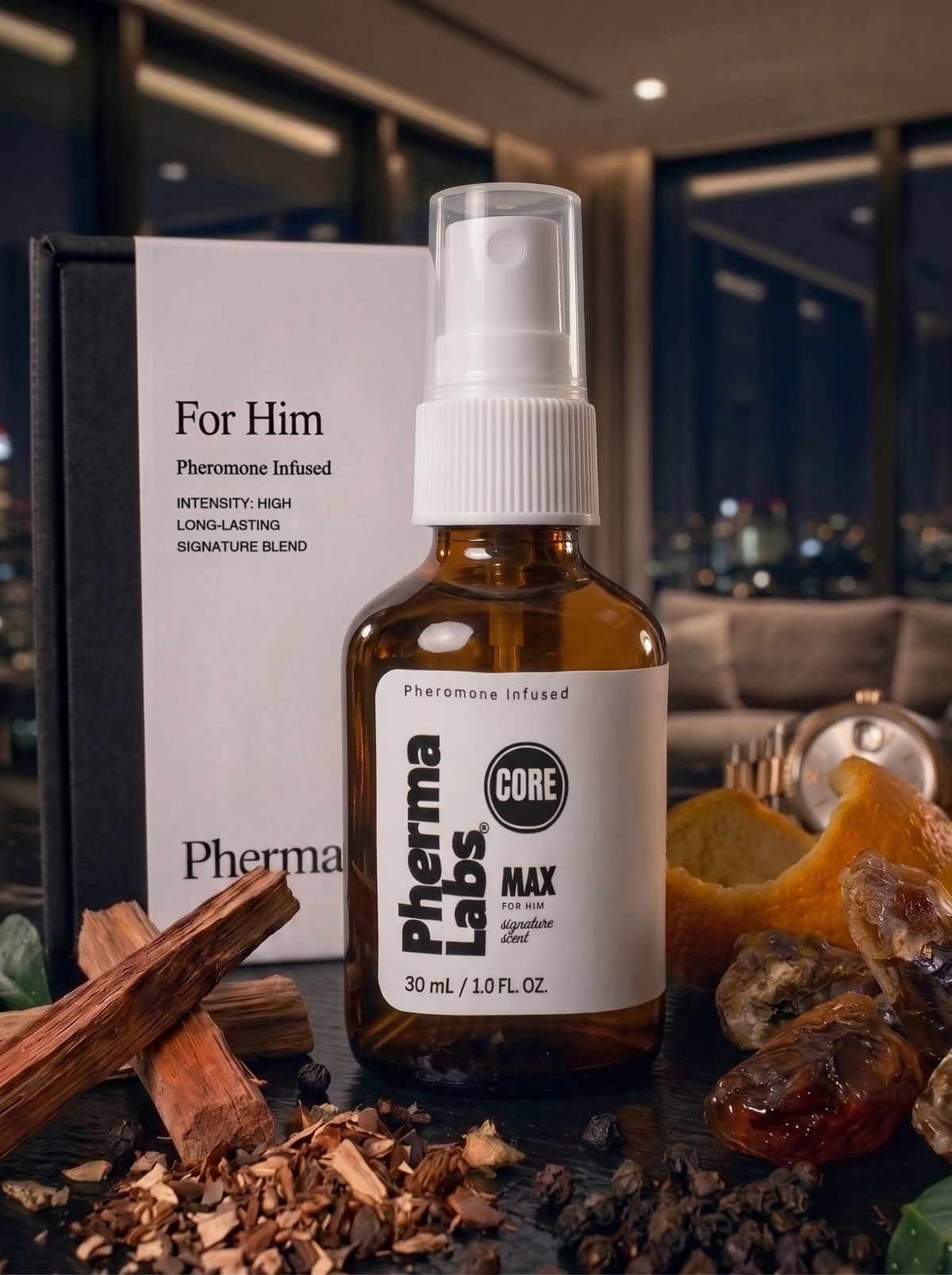 Luxury Scent. Lasting Presence.