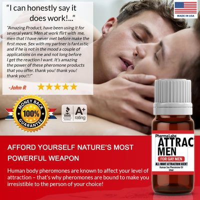 Gay Body Oil All Night Scent [Attract Men]