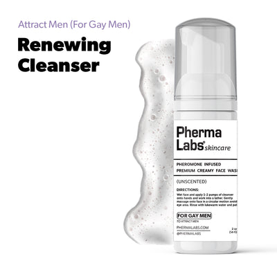 Face Wash For Gay Men With Pheromones To Attract Men | Vegan Face Cleanser