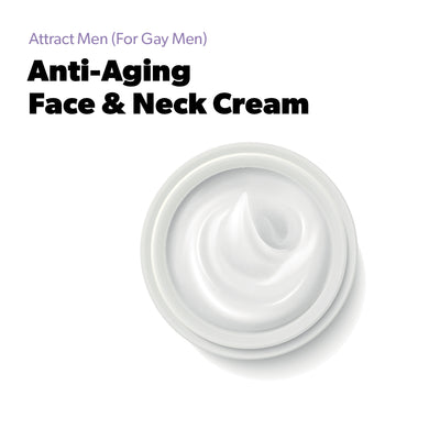 Advanced Anti-Wrinkle Face and Neck Cream for Gay Men with Pheromones