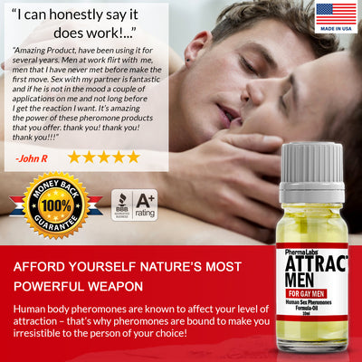 Gay Scented Body Oil [Attract Men]