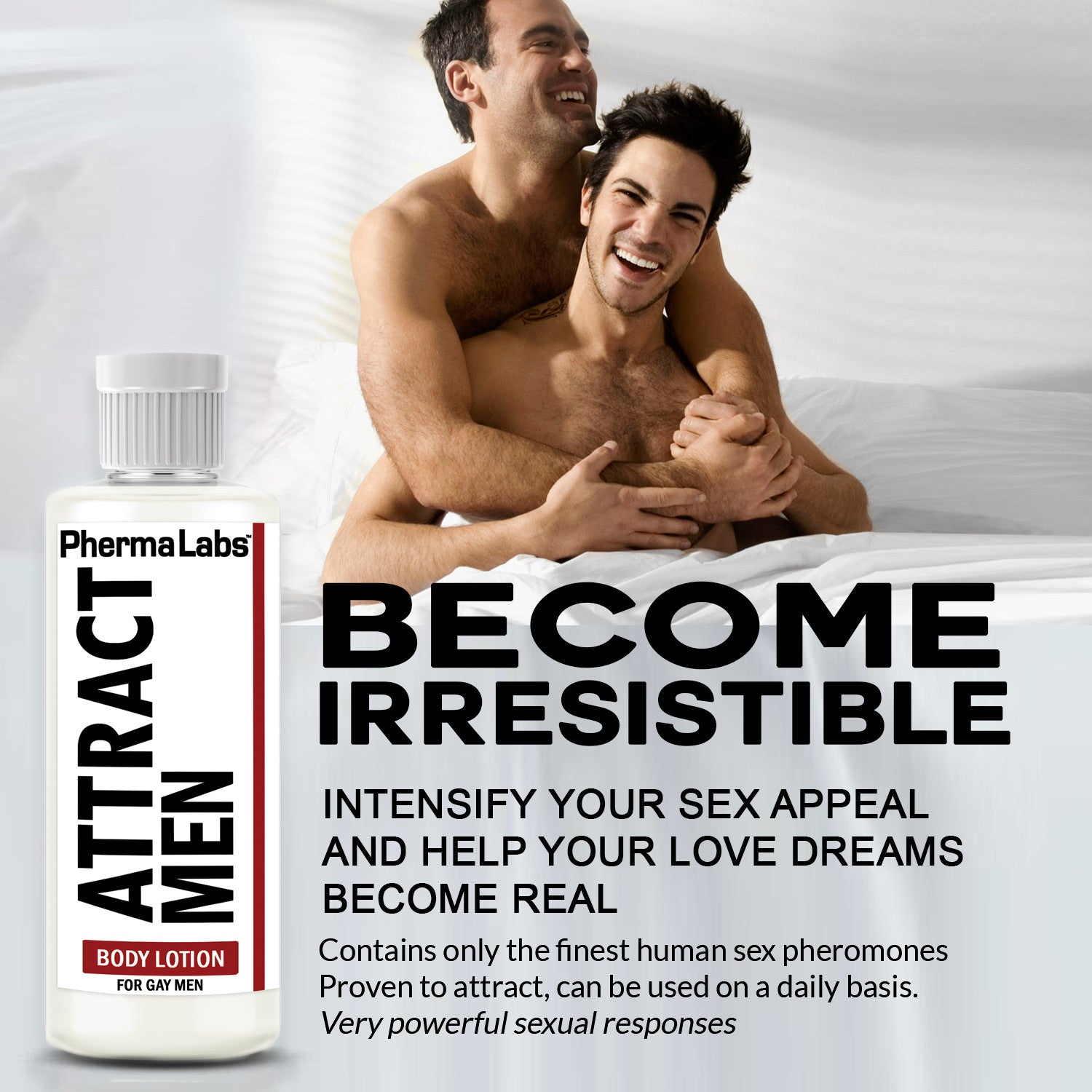 Gay Body Lotion [Attract Men]