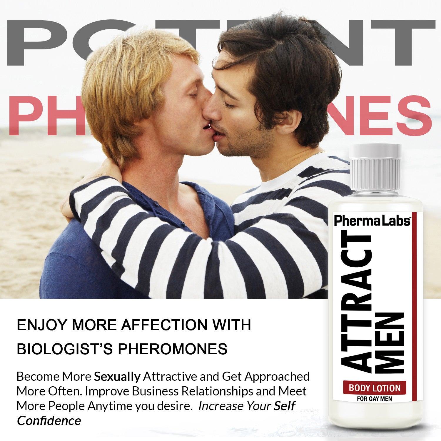 Gay Body Lotion [Attract Men]