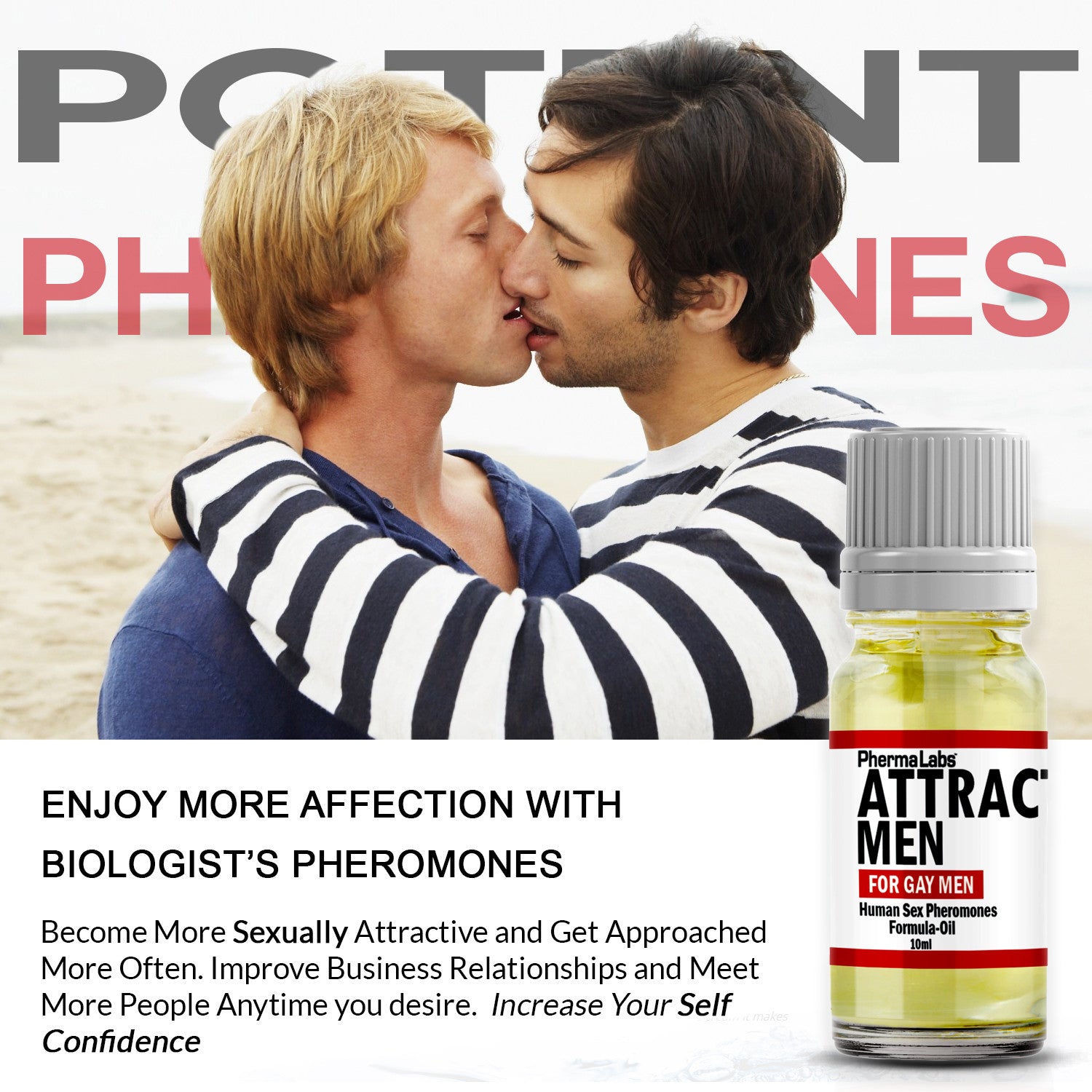 Gay Scented Body Oil [Attract Men]