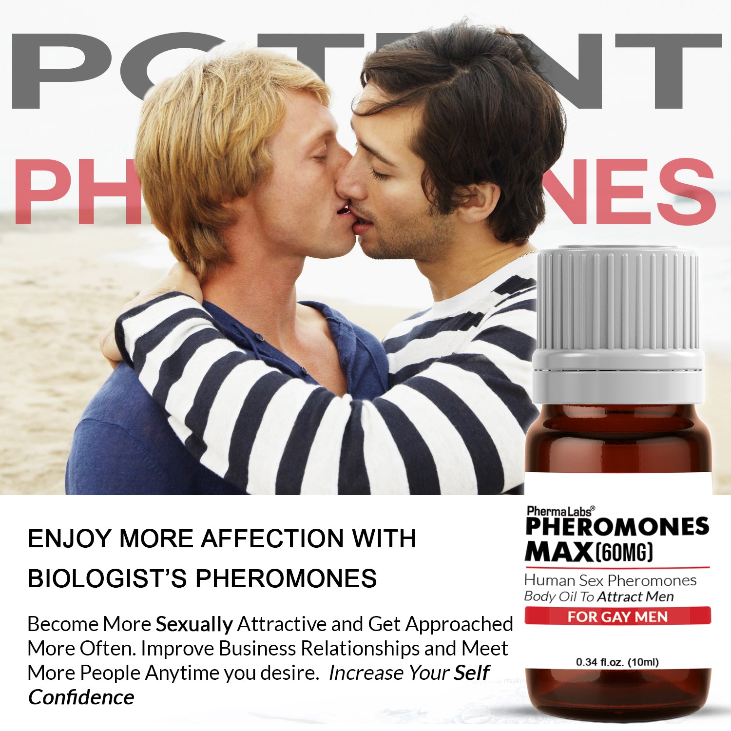 Gay Scented Body Oil [Attract Men]