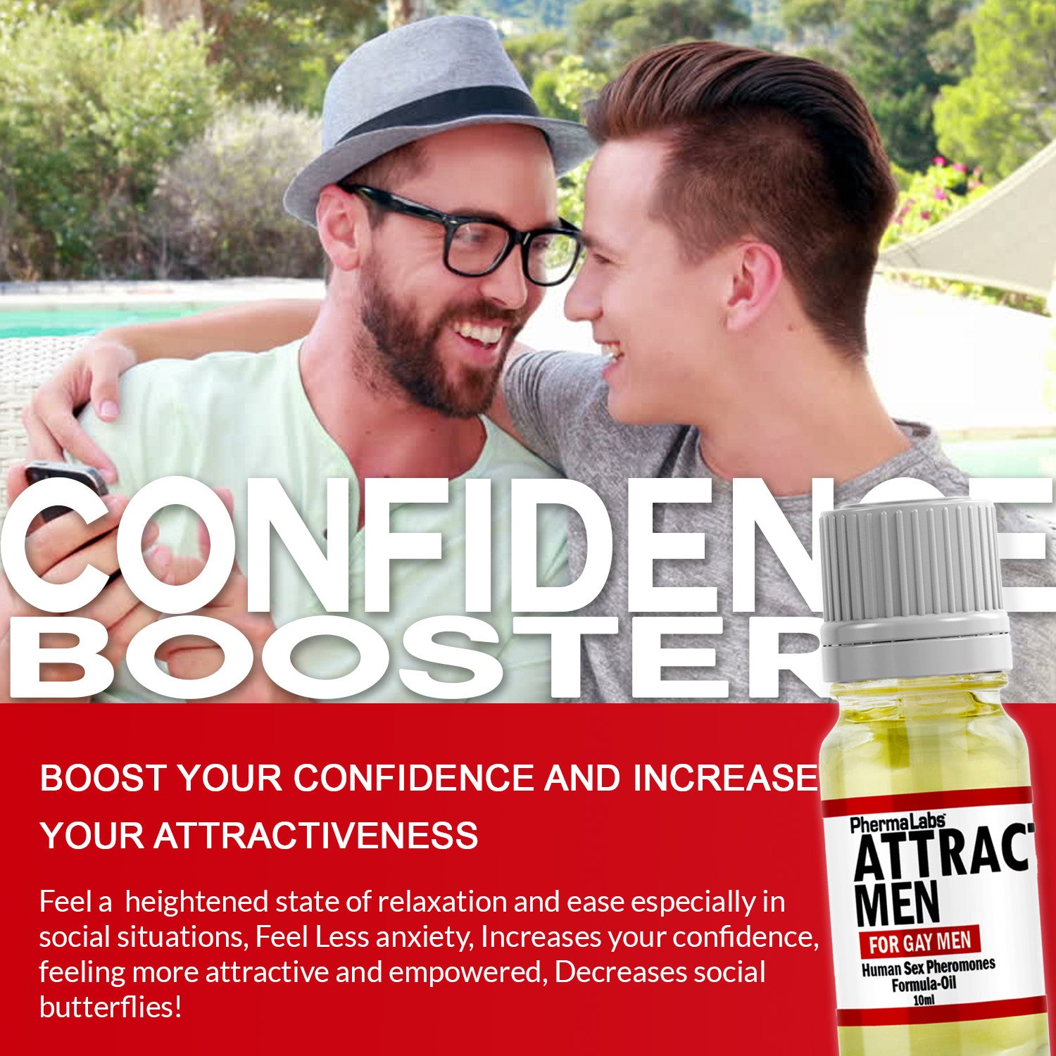 Gay Scented Body Oil [Attract Men]