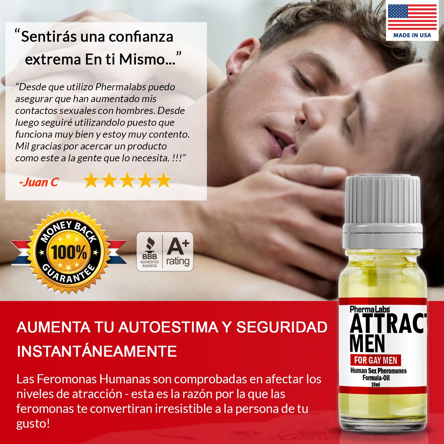 Gay Aceite corporal [Atraer Hombres]