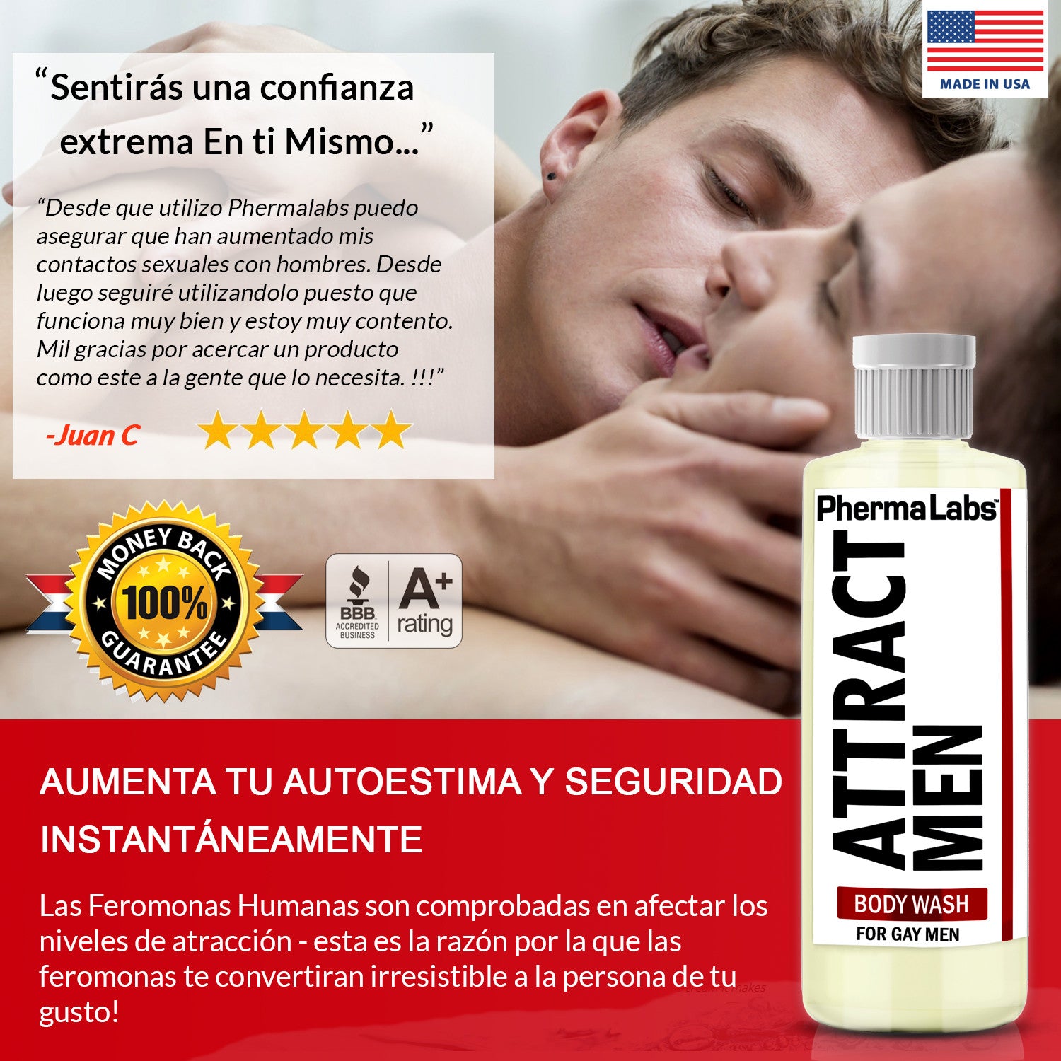 Gay Jabón Corporal [Atraer Hombres]