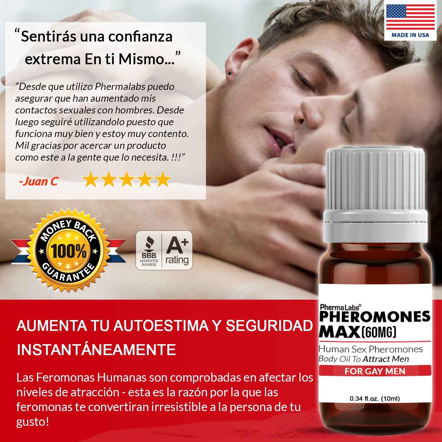 Gay Aceite Corporal Max [ATRAER HOMBRES]