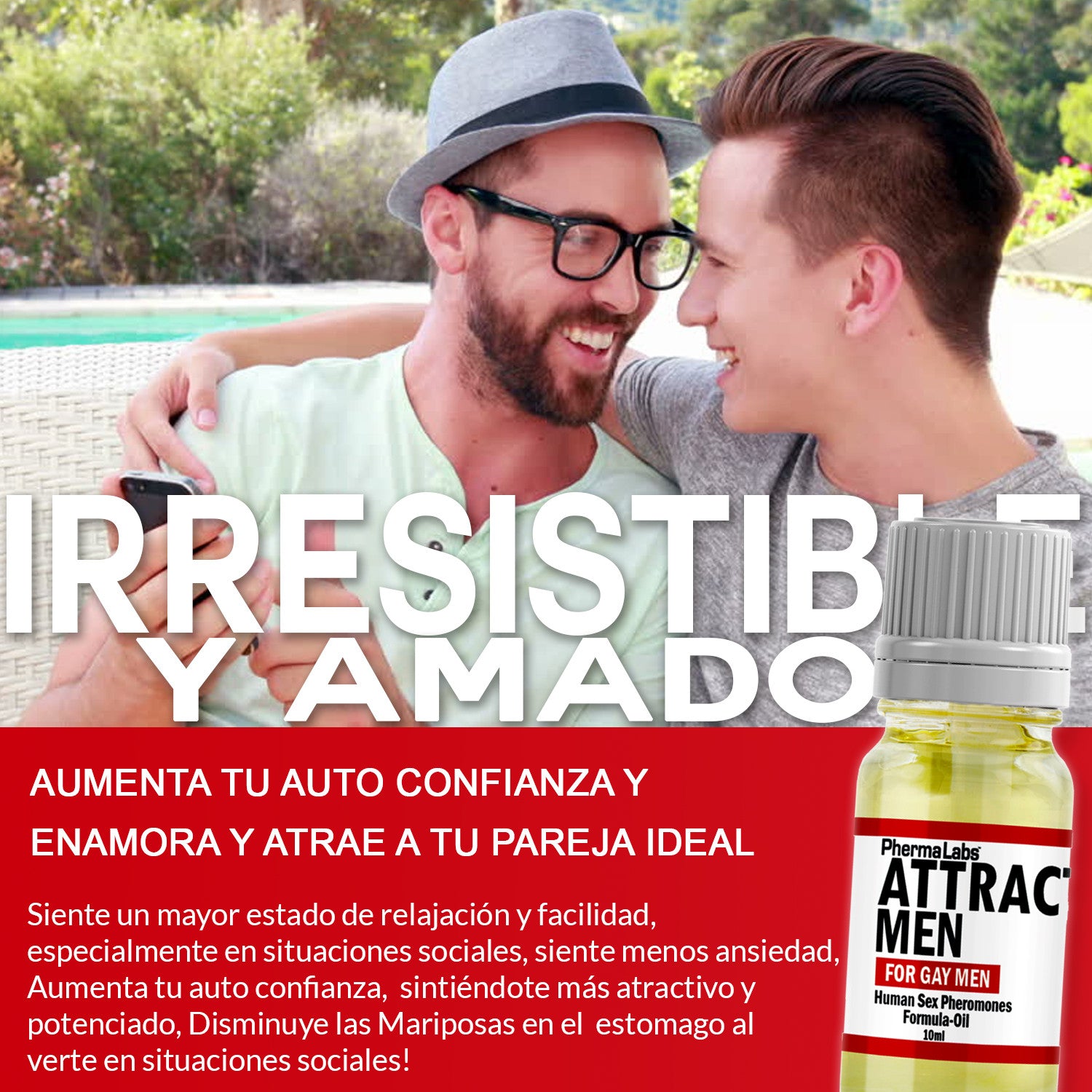 Gay Aceite corporal [Atraer Hombres]