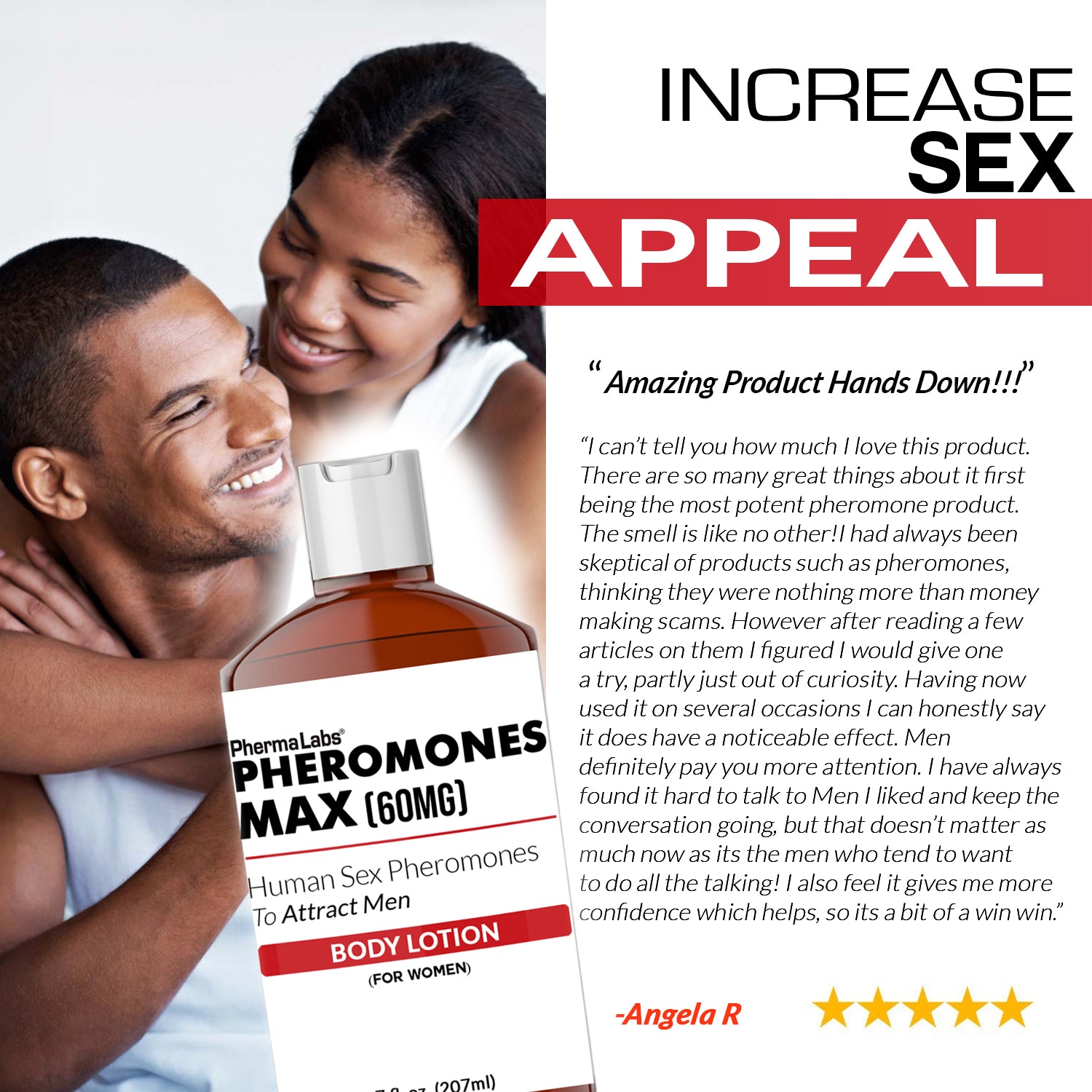 Body Lotion - Pheromones Max [Attract Men]