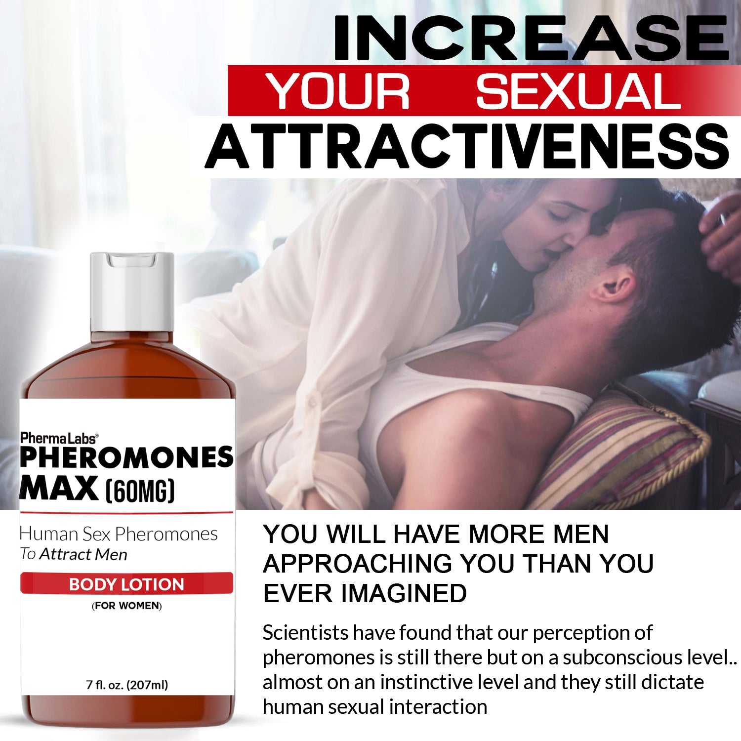 Body Lotion - Pheromones Max [Attract Men]