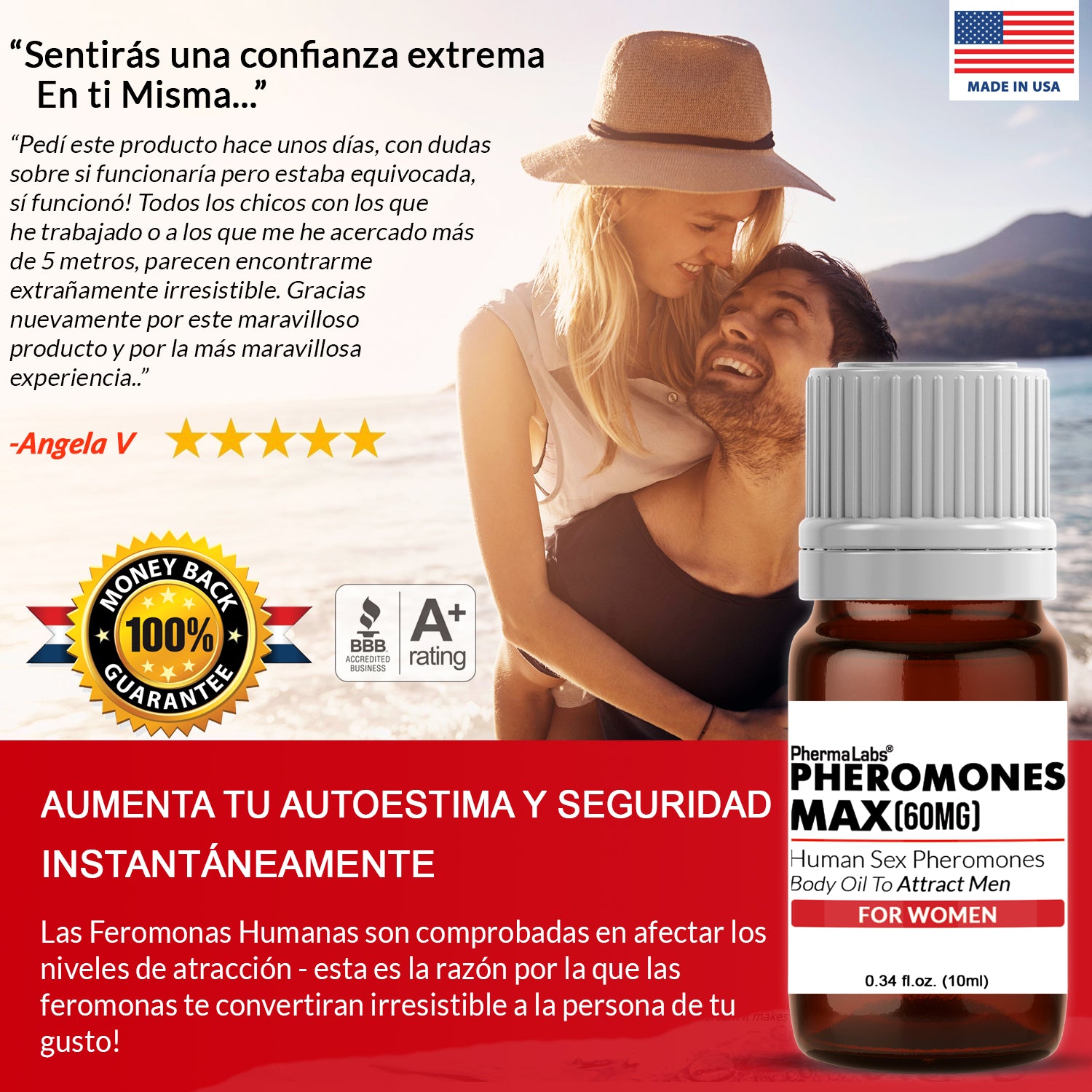 Aceite Corporal Max [ATRAER HOMBRES]