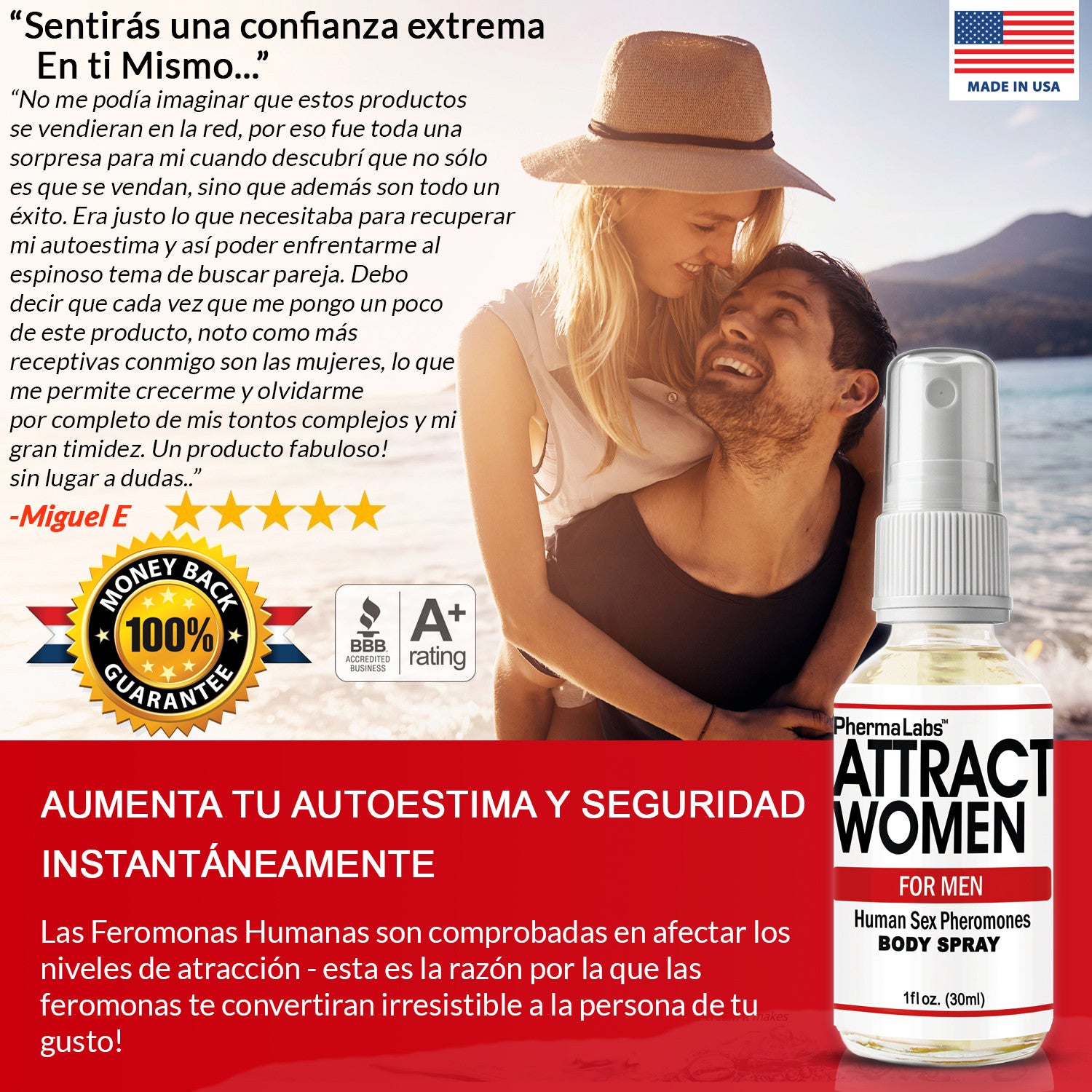 Spray Corporal [Atraer Mujeres]