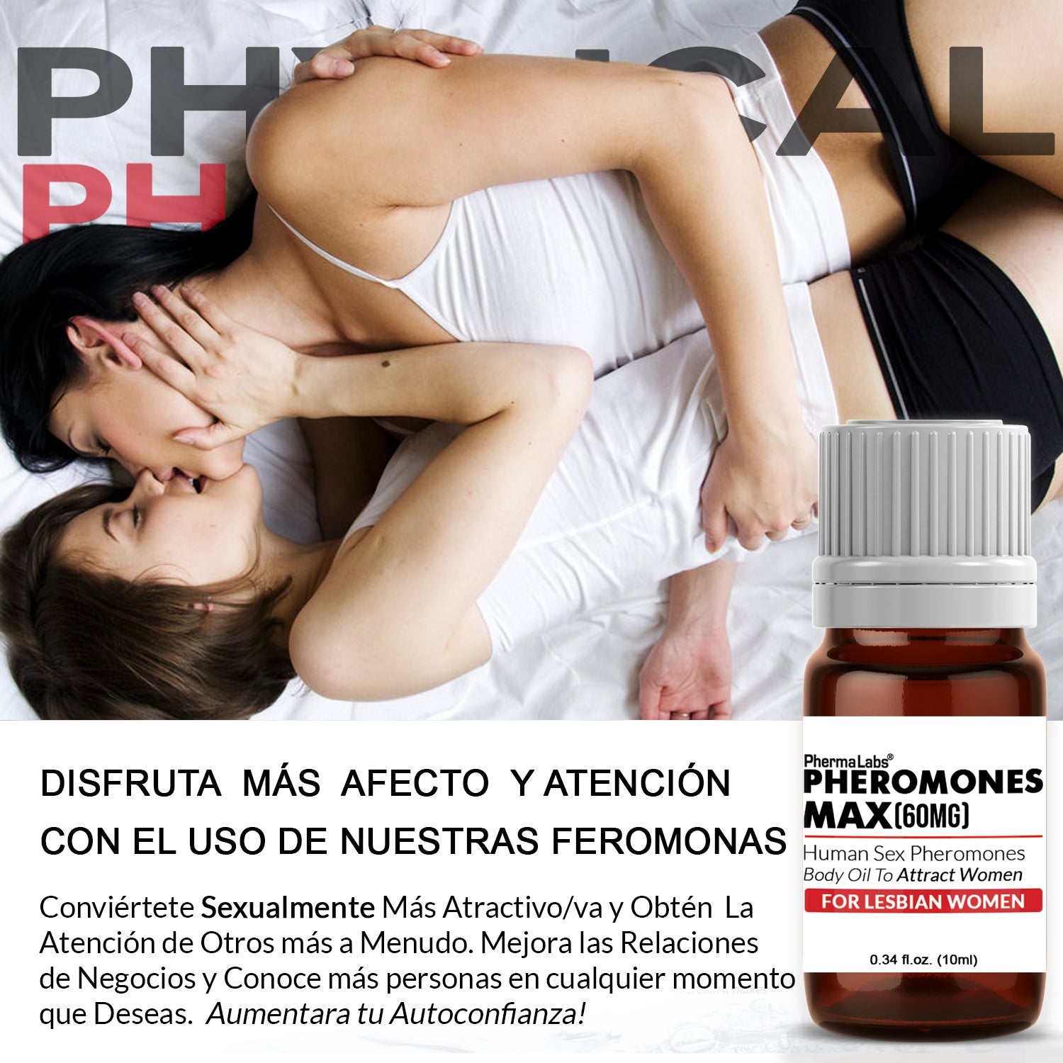 Aceite corporal Lesbiana MAX [Atraer Mujeres]