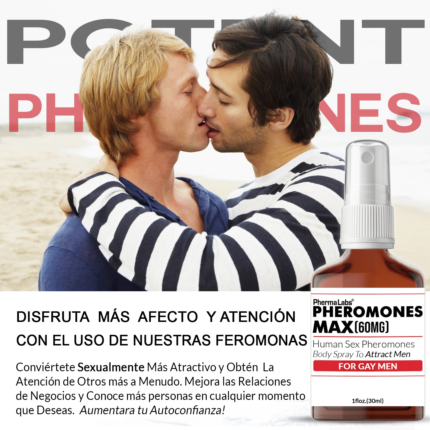 GAY Spray Corporal Max [Atraer Hombres]