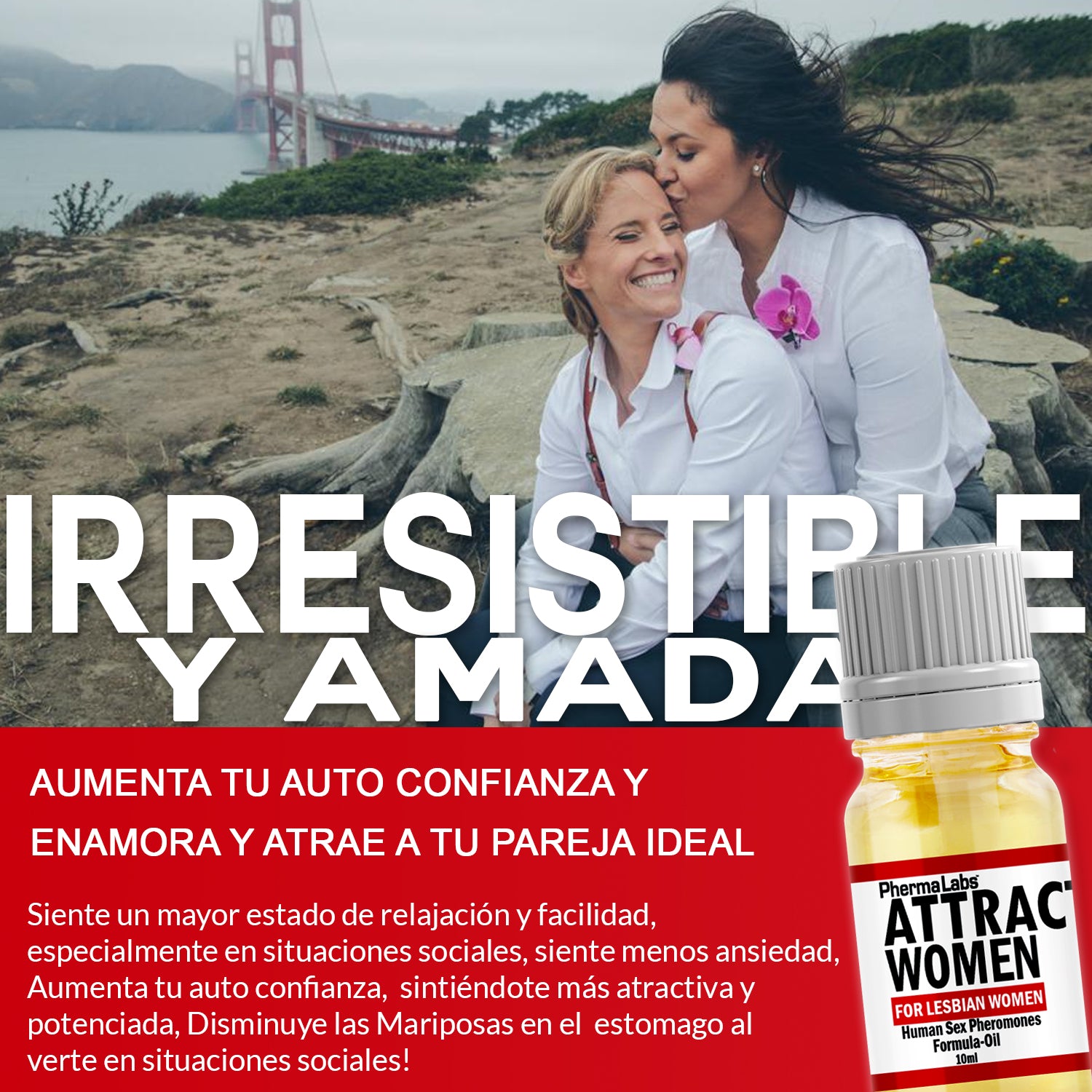 Aceite corporal para Lesbiana [Atraer Mujeres]